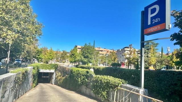 Aparcamiento gestionado por Telpark.