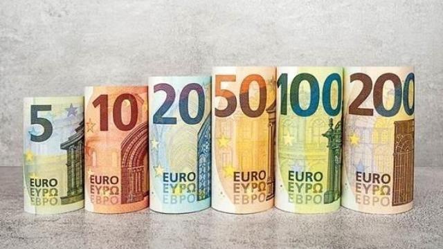 Billetes de euro.