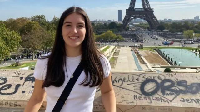 Irene Virón Nájera, la joven riojana que obtuvo la mejor nota de EBAU de su comunidad.