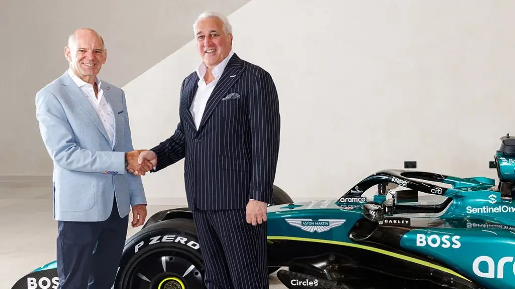 Lawrence Stroll y Adrian Newey sellan el trato
