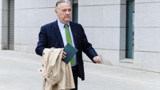 El exconsejero Alfredo Prada, a su llegada a un juicio en la Audiencia Nacional, el pasado mes de marzo.