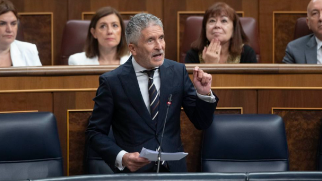 Marlaska, en el Congreso.