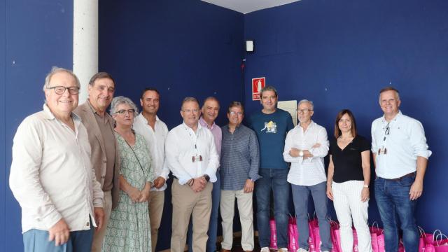 Imagen de la Asamblea de la Ruta Europea del Queso celebrada este jueves en el Centro de Interpretación de las Ciudades Medievales