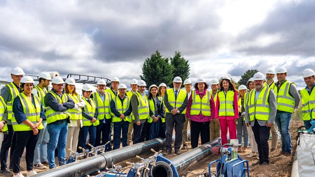 Arrancan las obras del regadío en A Limia (Ourense).