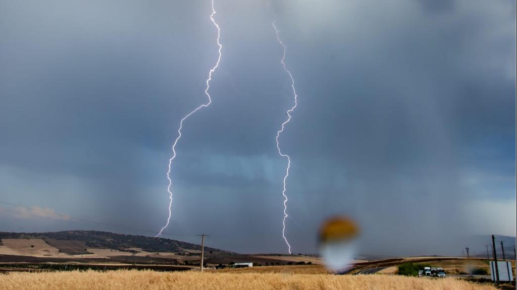 Imagen de archivo de una tormenta.
