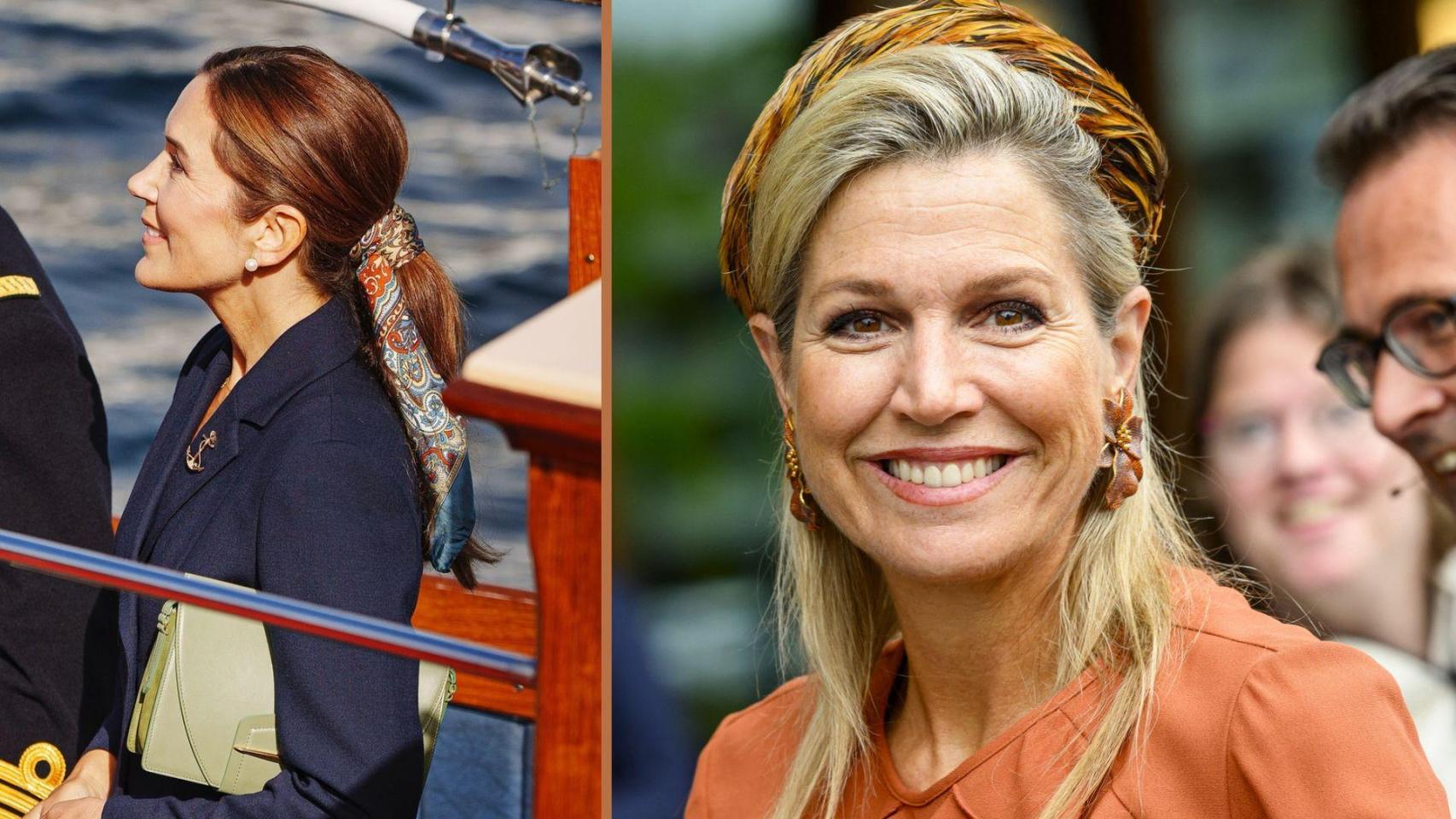 Las reinas de Holanda y Dinamarca, en un montaje de Magas.