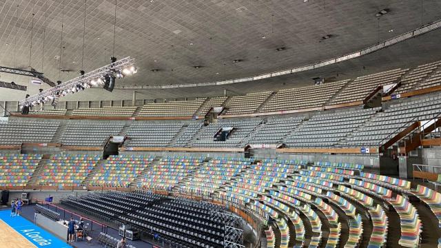 Gradas del Coliseum de A Coruña.
