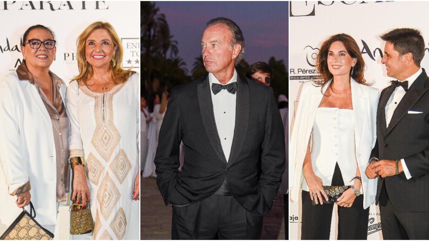 María del Monte, Inmaculada Casal, Bertín Osborne, Fran Rivera y Lourdes Montes en los premios Escaparate.