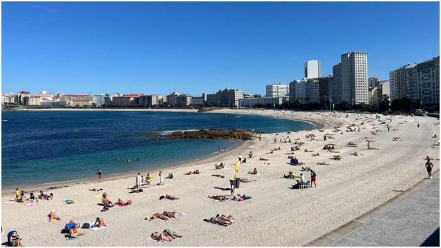 Un día de verano en la playa