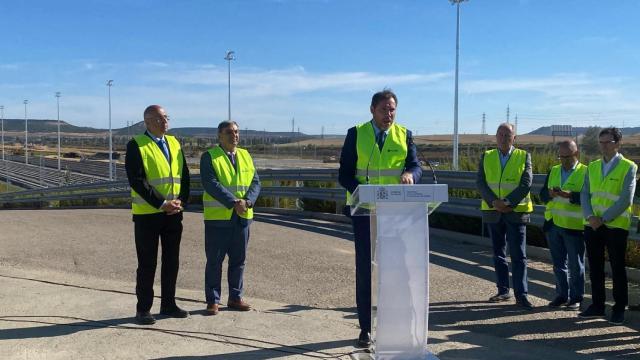 El ministro de Transportes y Movilidad Sostenible, Óscar Puente, visita las obras de la nueva estación intermodal de Valladolid