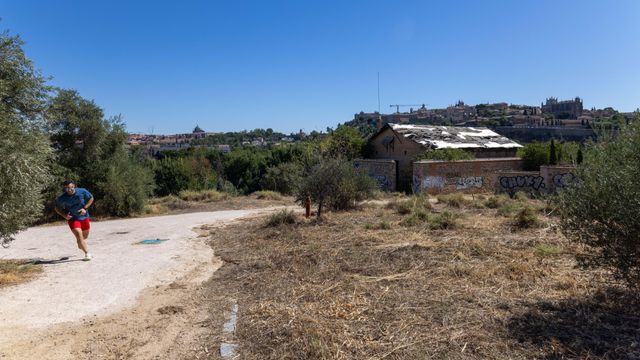 Terrenos del parque de Polvorines donde se ubicará la futura Ciudad del Cine.