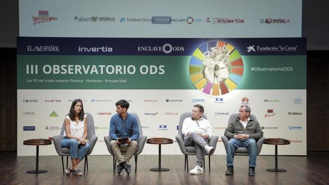 Gemma Rodríguez, Juan Villanueva, Tomás Díaz Yuste y Jesús Burillo.