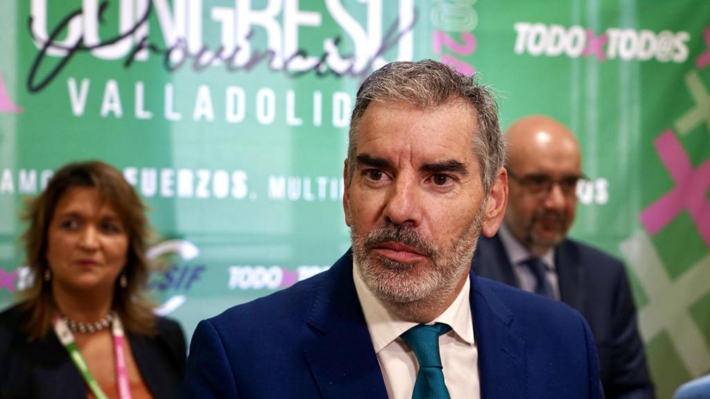 El presidente autonómico de CSIF, Benjamín Castro, en una imagen de archivo