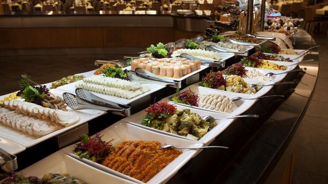Un buffet libre.