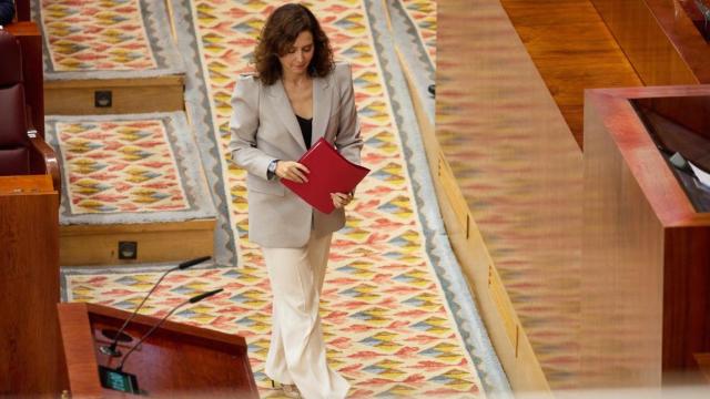 Isabel Díaz Ayuso, en una fotografía de archivo en la Asamblea de Madrid.