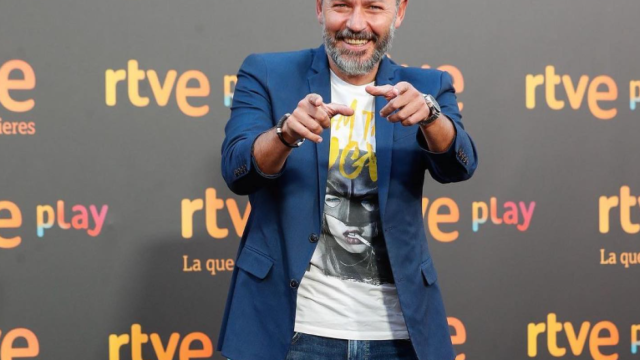 El actor y presentador vallisoletano Juanjo Pardo en un photocall de RTVE