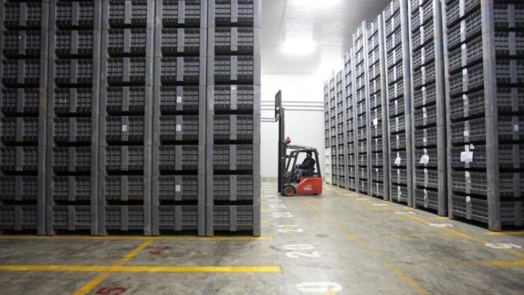 Exportaciones. Imagen de archivo.