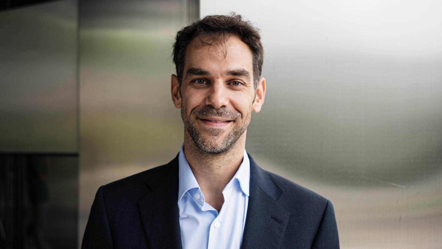 José Manuel Calderón, durante una entrevista con El Español