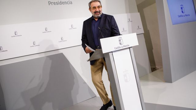 Jesús Fernández Sanz, consejero de Sanidad de Castilla-La Mancha.