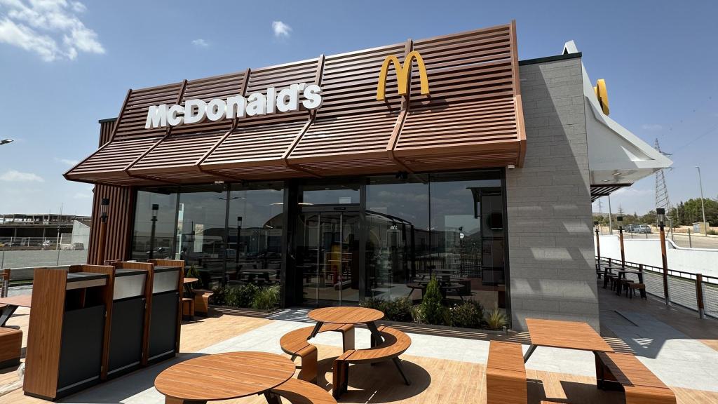 Un restaurante de McDonald's en una imagen de archivo.