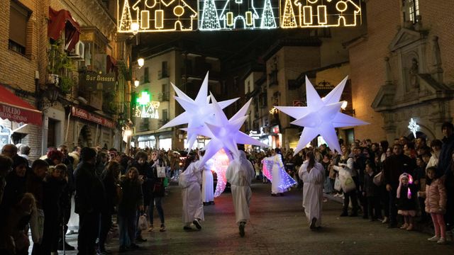 La Cabalgata de Reyes Magos celebrada en Toledo el 5 de enero de 2024.
