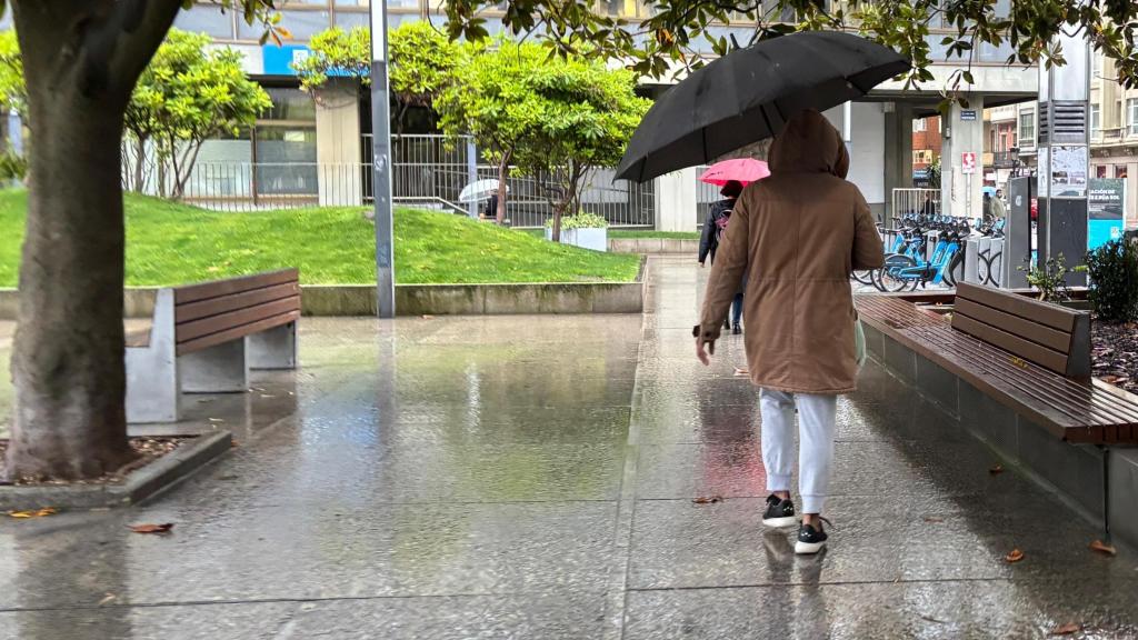 Lluvia en A Coruña