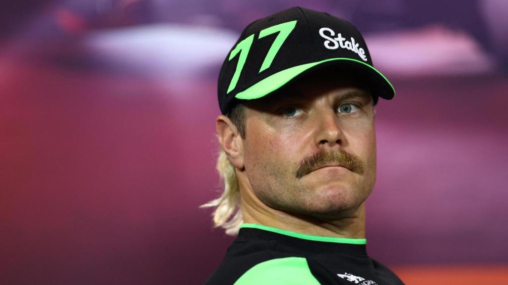 Valtteri Bottas, durante una rueda de prensa en el GP de Singapur