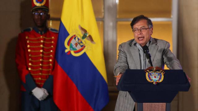 El presidente de Colombia, Gustavo Petro.