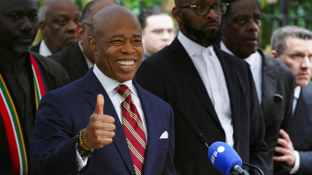 El alcalde de Nueva York, Eric Adams.