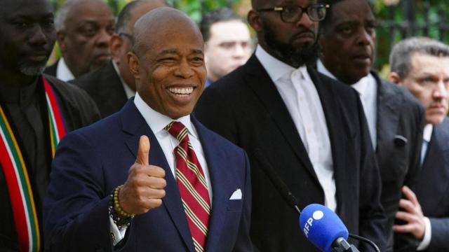 El alcalde de Nueva York, Eric Adams.