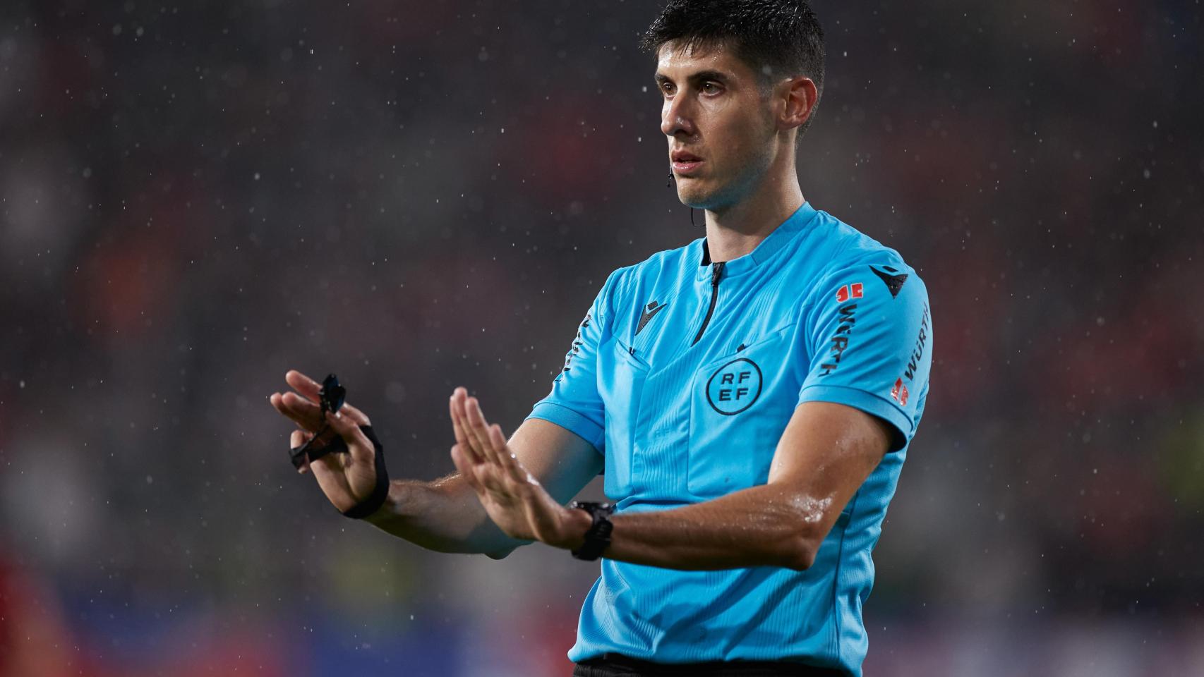 Mateo Busquets Ferrer, durante un partido de Liga.