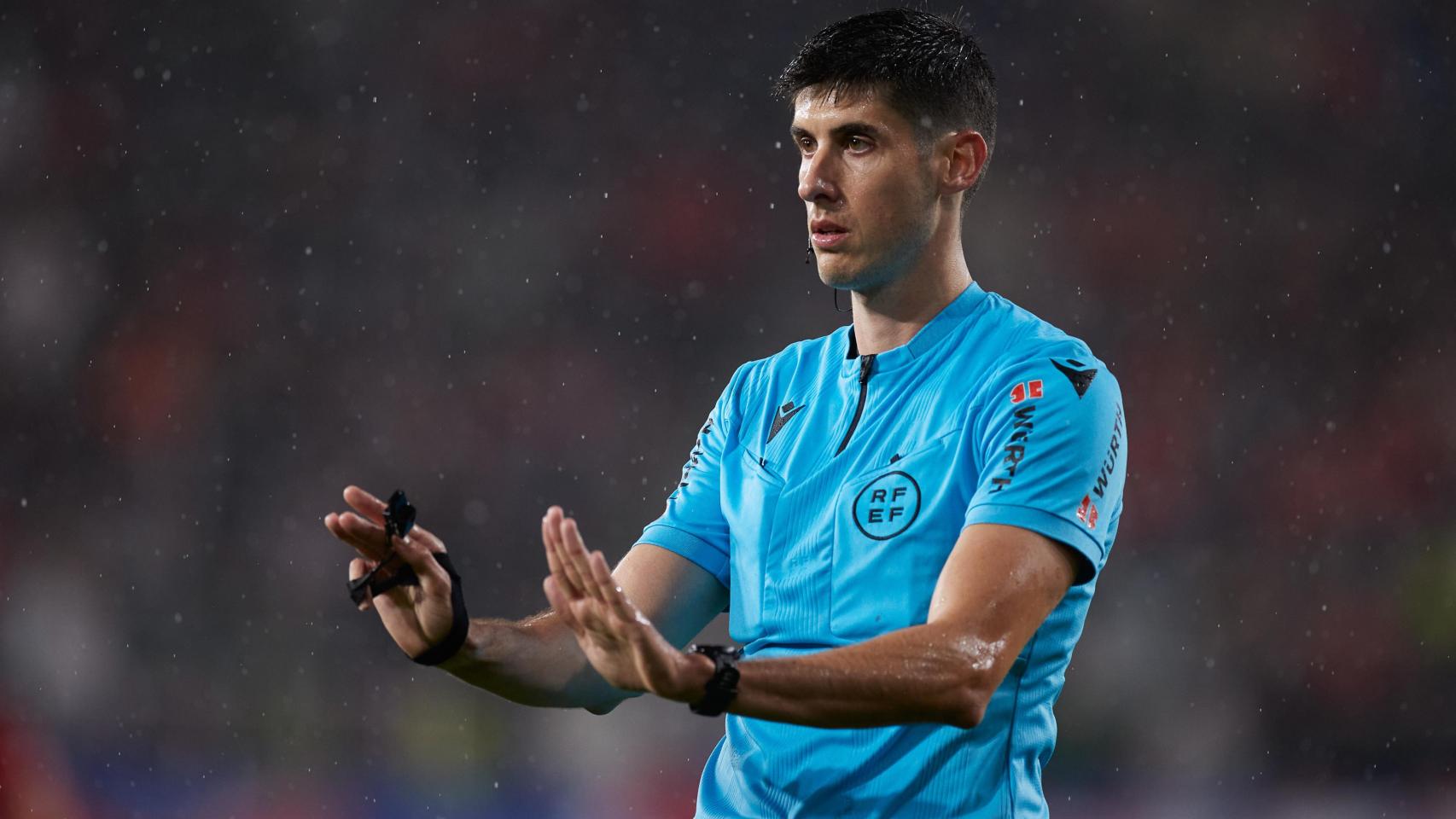 Mateo Busquets Ferrer, durante un partido de Liga.