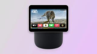 Otro concepto de HomePod con una pantalla.
