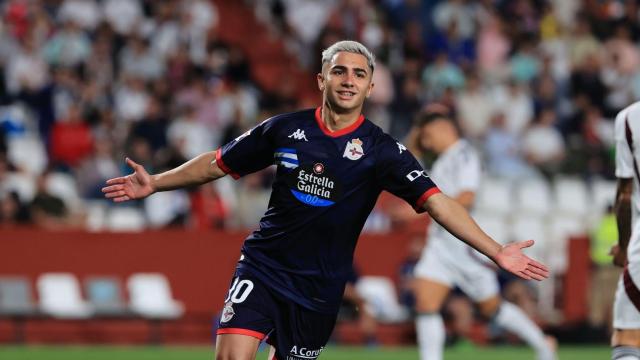 Yeremay celebrando un gol.