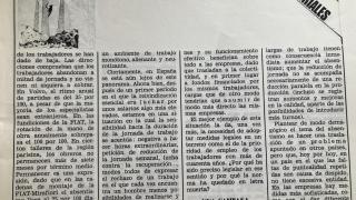 Recorte del número 119 de la revista 'Cuadernos para el Diálogo'.