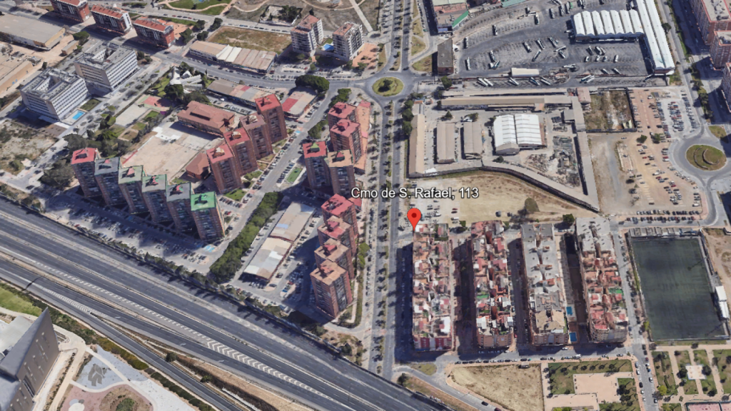 Este es el punto en el que el Ayuntamiento de Málaga ha instalado dos radares de velocidad.