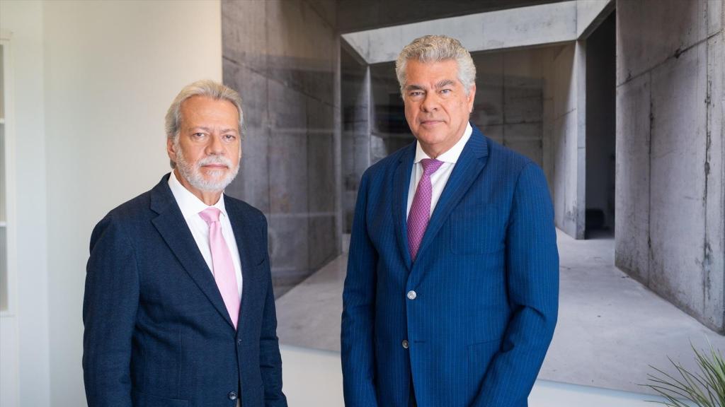 Luis Amodio y Mauricio Amodio, presidente y vicepresidente de OHLA.