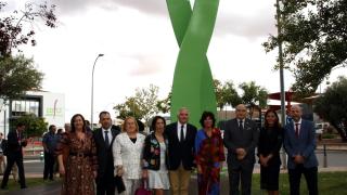 Sana, la nueva escultura que adorna Ciudad Real de la mano de los farmacéuticos