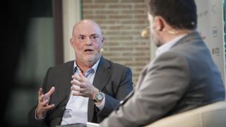 Alberto de Rosa, presidente del Grupo Sanitario Ribera, durante el V Simposio del Observatorio de la Sanidad de EL ESPAÑOL e Invertia.