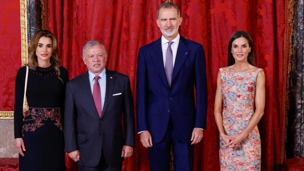 Los Reyes de España y Jordania.