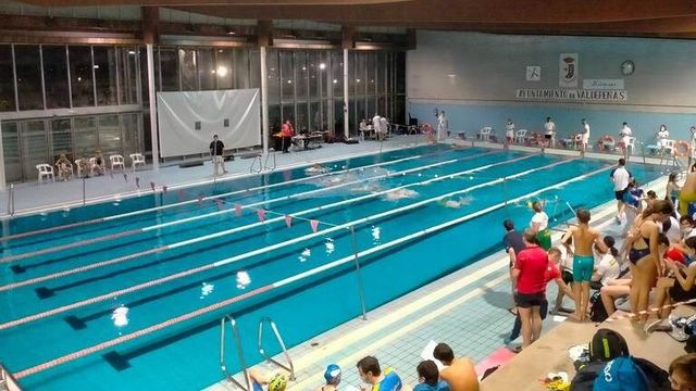 La piscina cubierta de 'Los Llanos', en Valdepeñas (Ciudad Real).