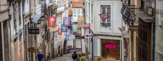 Una calle de Betanzos