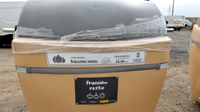 Los nuevos contenedores de quita y pon de Salamanca