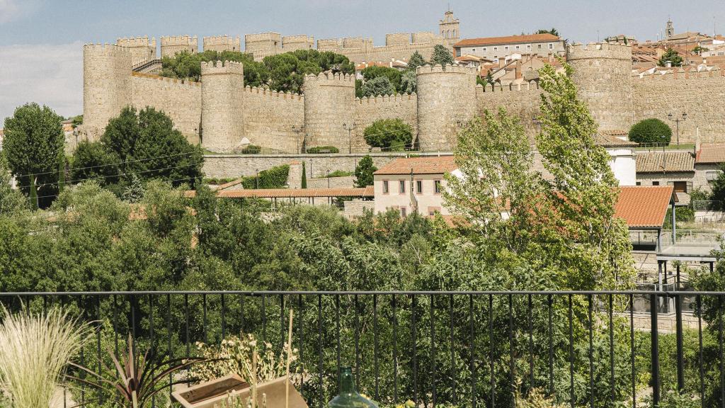 Las vistas de Barro desde su terraza.
