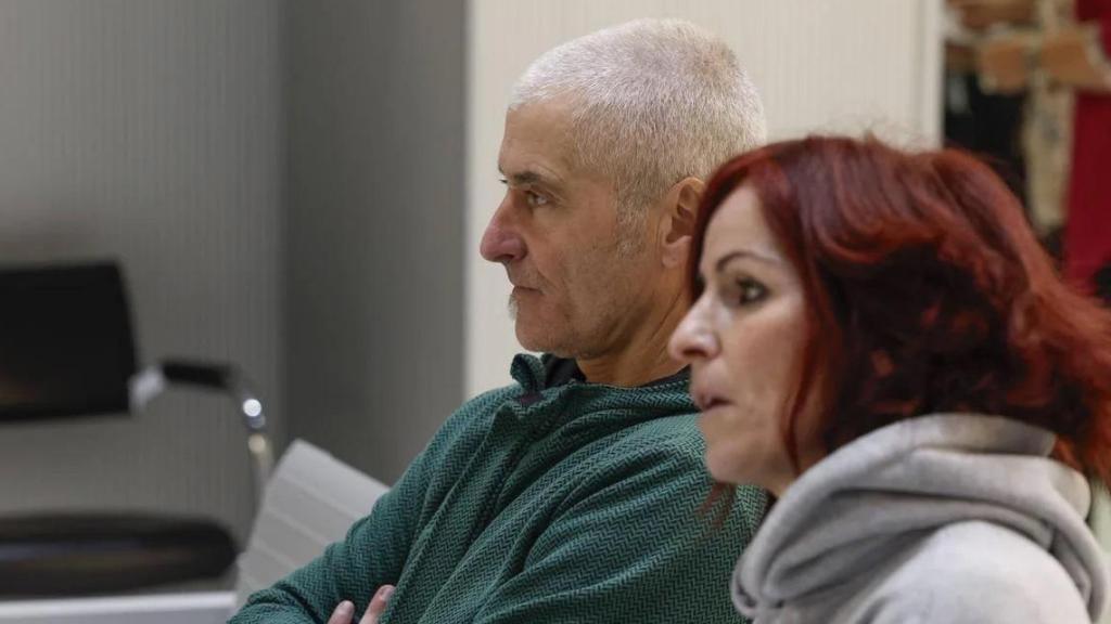 'Txapote' y 'Amaia', durante otro juicio, celebrado en 2024 en la Audiencia Nacional.