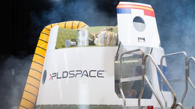 La cápsula del proyecto Lice de PLD Space