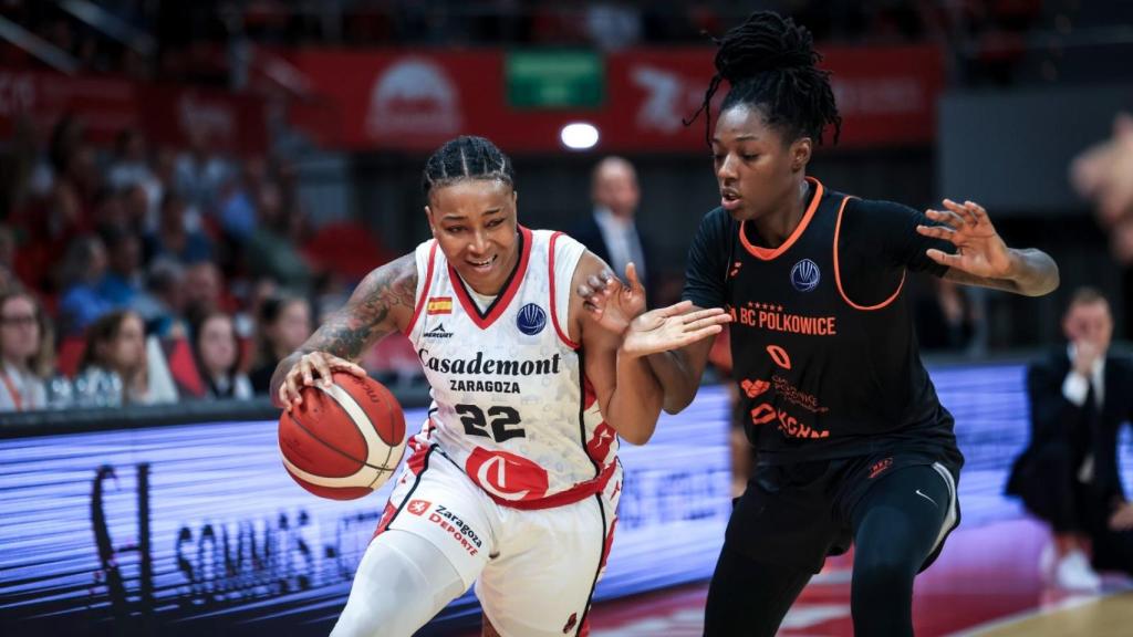 Tanaya Atkinson con Casademont.