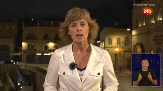 Marta Carazo, presentadora del 'Telediario 2'