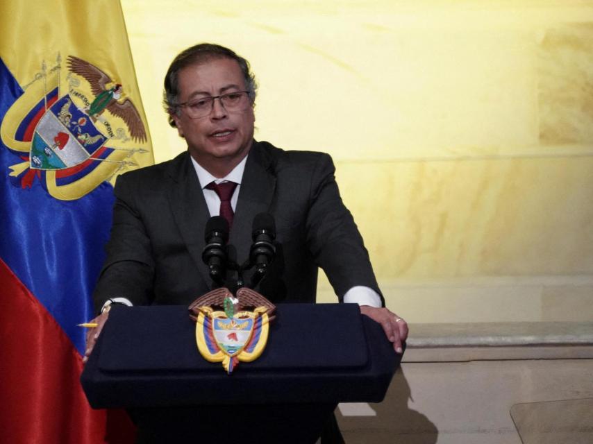 El presidente de Colombia, Gustavo Petro, en Bogotá.