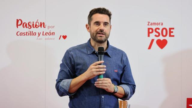 El secretario general del PSOE en Zamora, Antidio Fagúndez, en una imagen de archivo